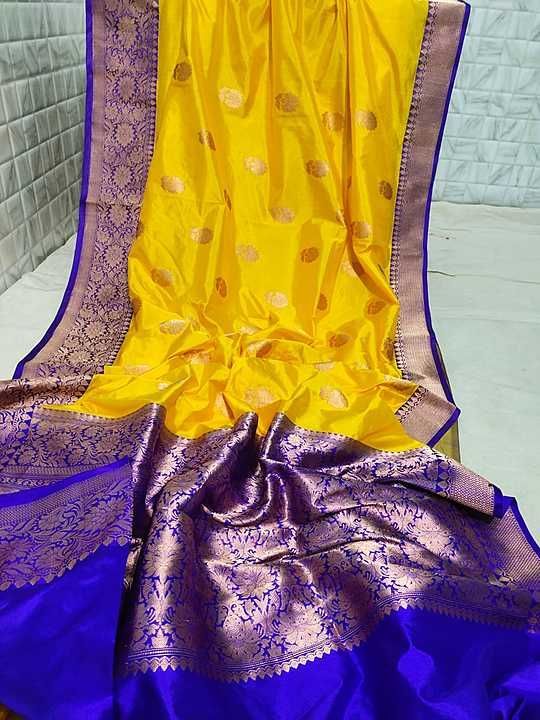  Banarsi Silk handloom saree uploaded by business on 12/24/2020