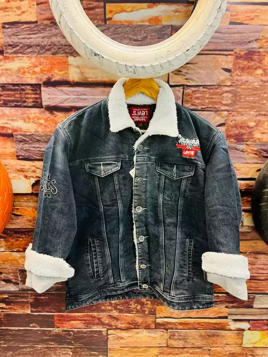 PREMIUM QUALITY HEAVY KNITTED DENIM JACKET WITH SURFUR WASHING uploaded by Women_wholesale_hub on 9/22/2022