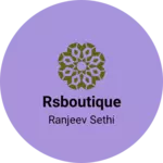 Business logo of Rsboutique