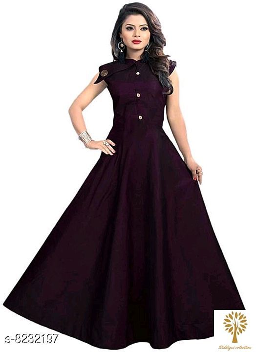 Stylish gown uploaded by business on 12/24/2020
