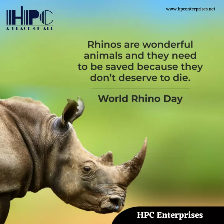 Post image World Rhino Day 2022 is being observed on September 22, Thursday. The day marks the importance of these animal species and urges people to take steps to protect them from extinction. :;;:****:;:;*"*... *HAPPY WORLD RHINO DAY*... *"*
#savetherhino #animal #mountain #wildlife #inspire #africa #southafrica #trekking #wildlifephotography #climbing #safari #traveldeeper #tanzania #bbctravel #conservation #passportready #familyholiday #wheretonext #rhino #wildlifeconservation #endangeredspecies #hpcenterprises #hpc_enterprises