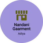 Business logo of Nandani gaarment
