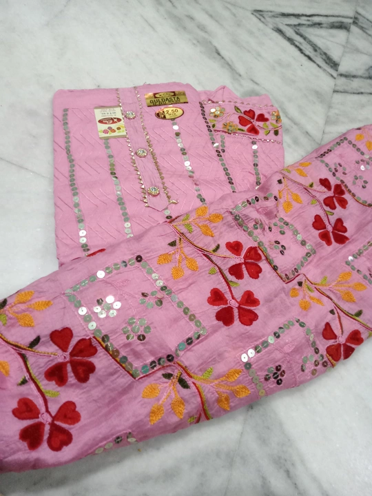 Women cotton suit havey work dupatta  uploaded by All prodect  on 9/22/2022