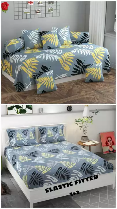 11 pieces Diwan and double bedsheet set uploaded by Yuvaan Trading Co on 9/22/2022
