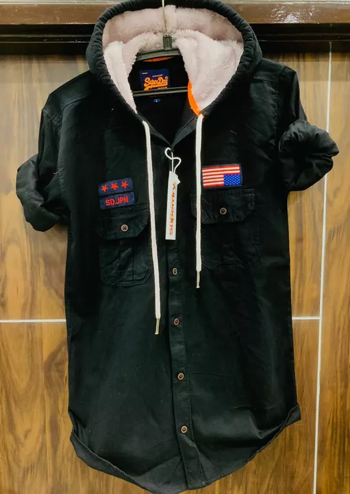 SUPERDRY cargo shirt hoodie for men's  uploaded by Panther garments - manufacturing  on 9/22/2022