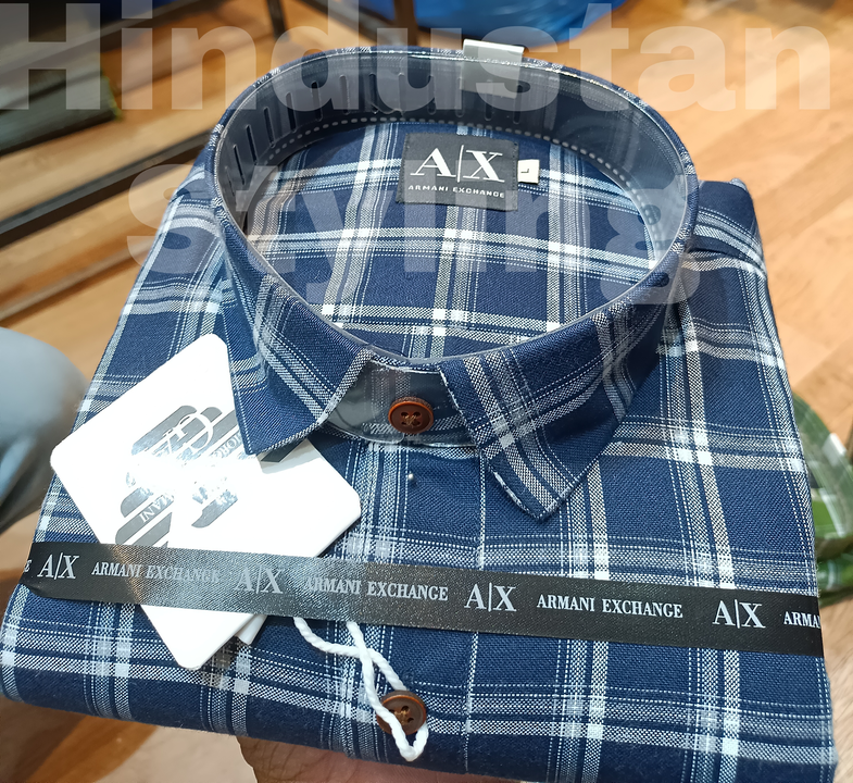 ARMANI EXCHANGE PREMIUM COTTON MEN'S SHIRTS uploaded by Hindustan styling on 9/22/2022