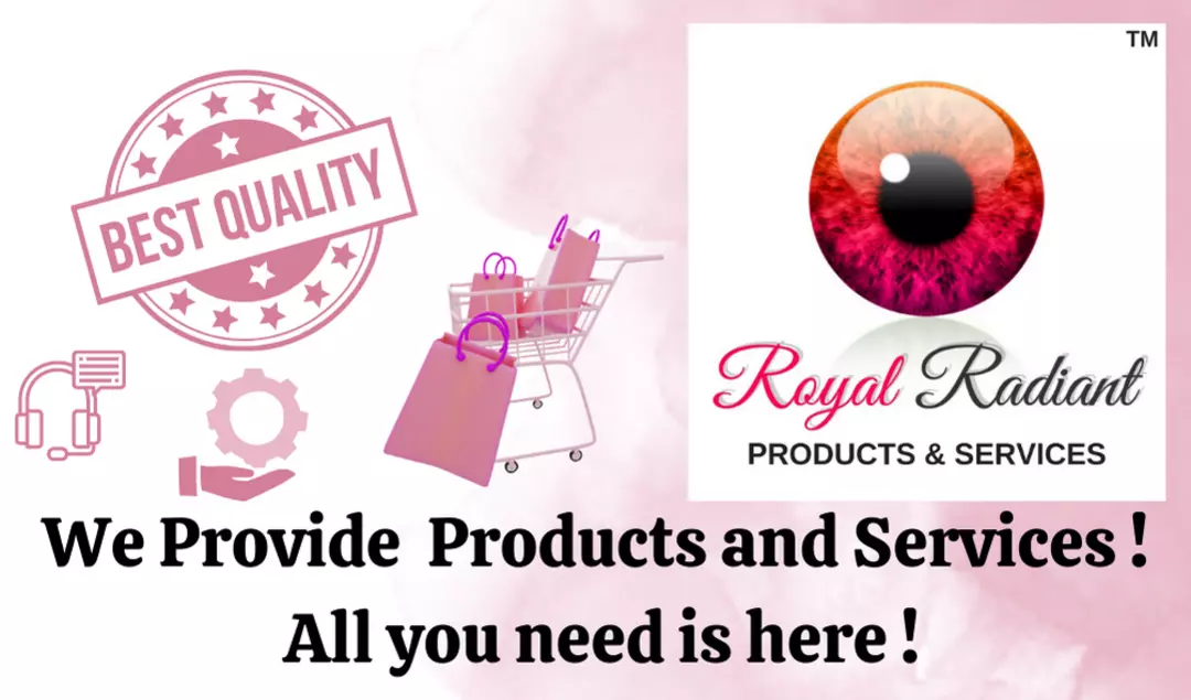 Visiting card store images of Royal Radiant Products And Services