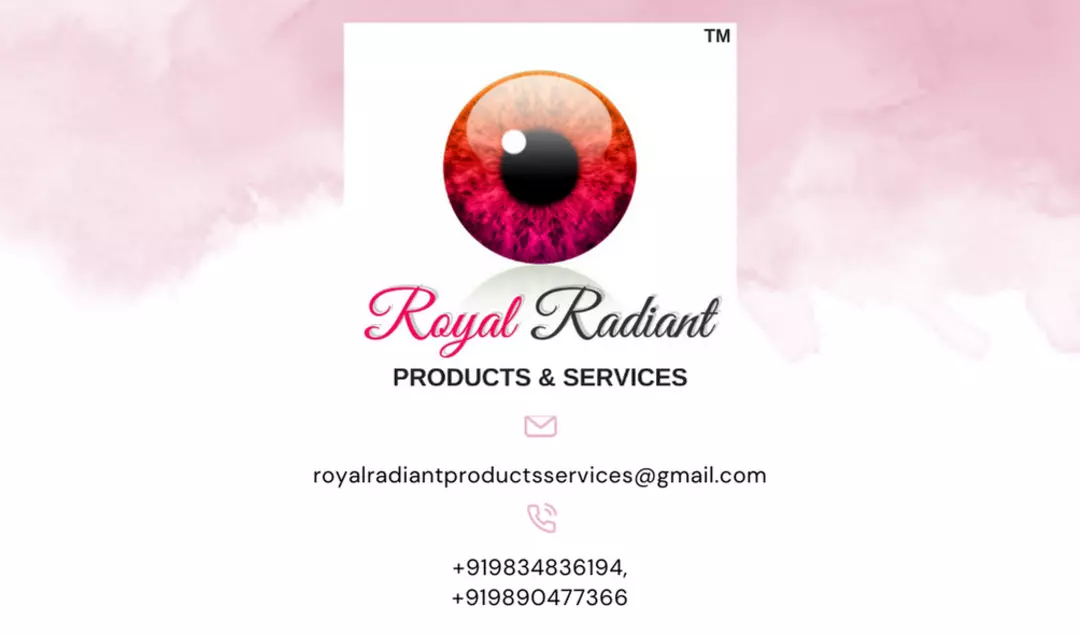 Visiting card store images of Royal Radiant Products And Services