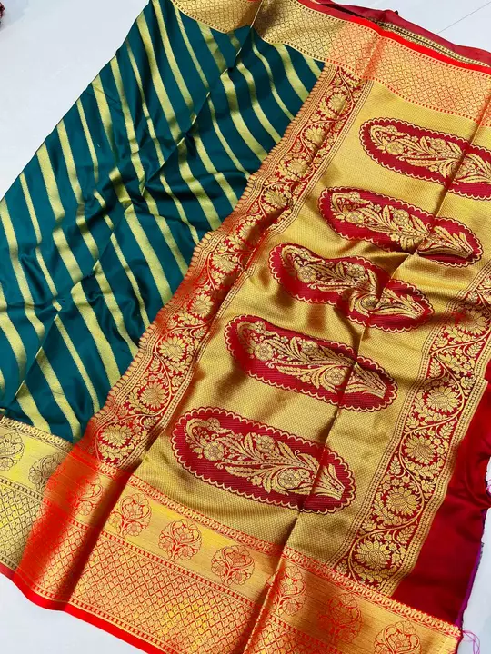 Kanchipuram pattu silk saree uploaded by business on 9/23/2022