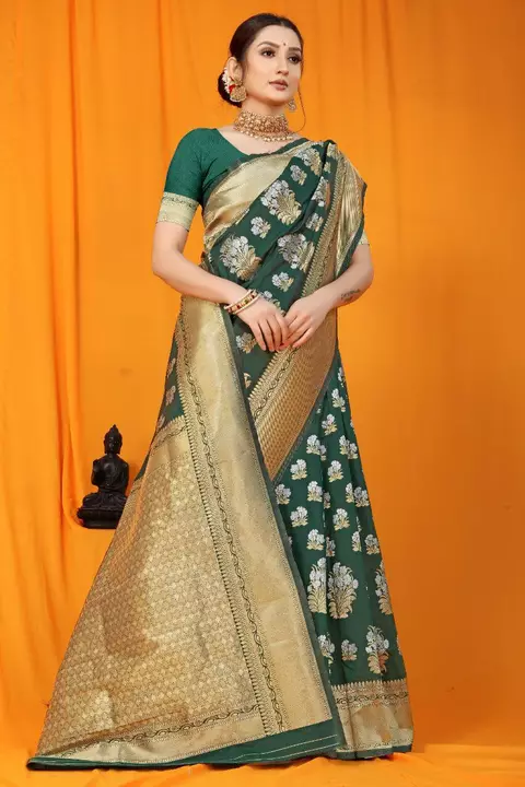 Kanchipuram silk saree uploaded by business on 9/23/2022