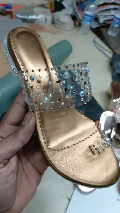 Glass heel 1 inch uploaded by Goodluck footwear on 9/23/2022
