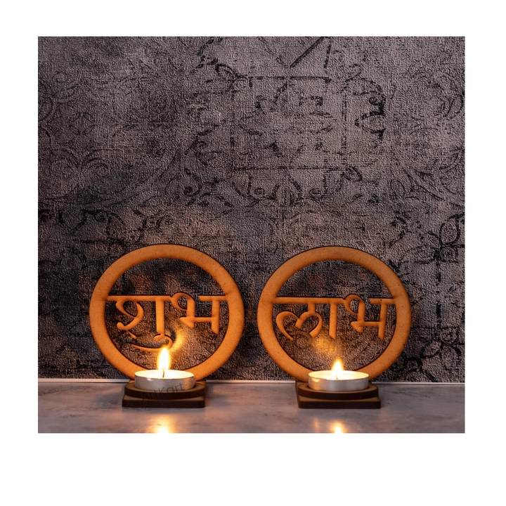 Shubh - Laabh  Set of 2 pcs free 2 pcs tealight uploaded by business on 9/23/2022