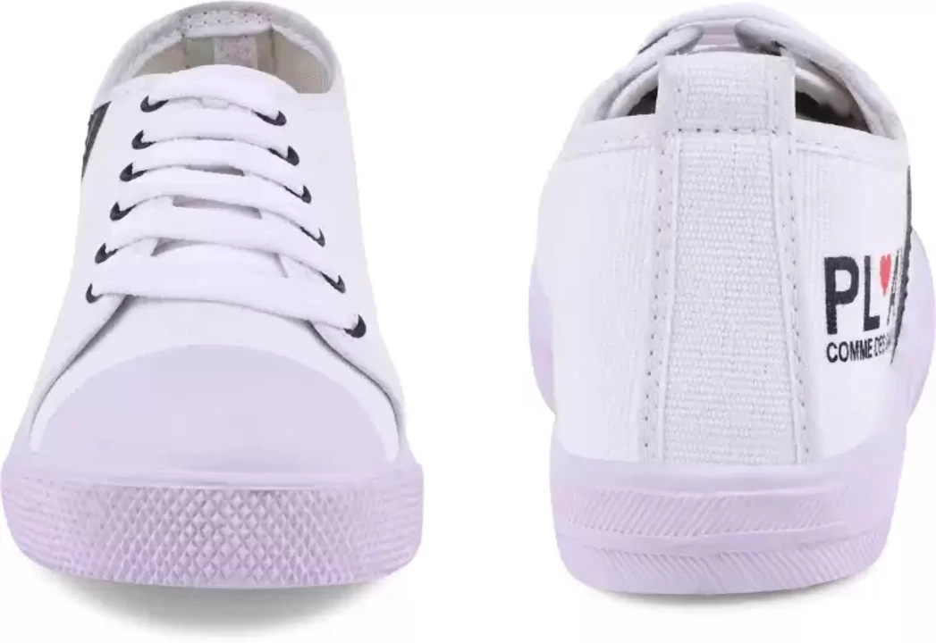 Men's Casual and Regular Wear White Canvas Shoes  uploaded by AS Trendz on 9/23/2022