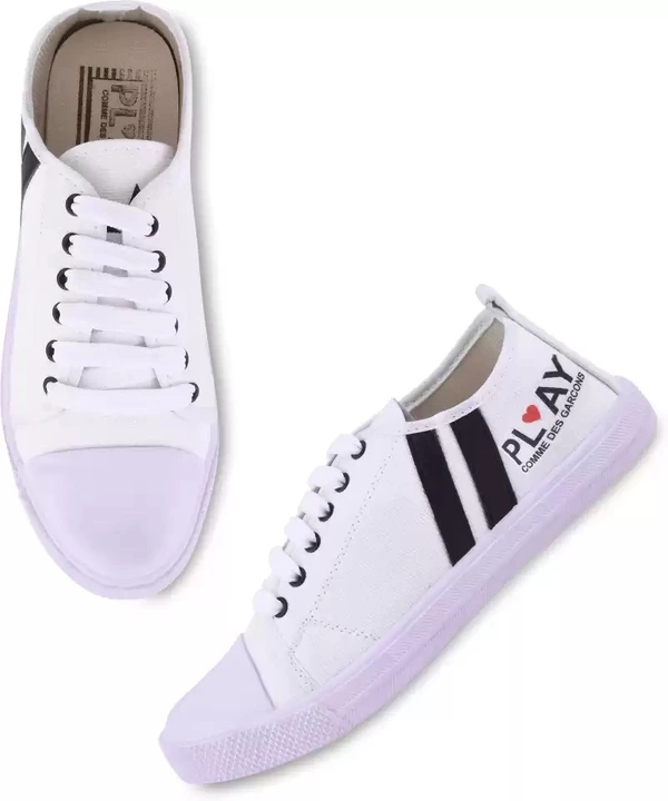 Men's Casual and Regular Wear White Canvas Shoes  uploaded by business on 9/23/2022
