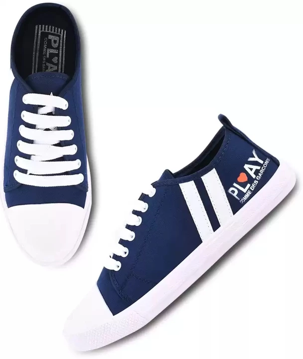 Men's Casual and Regular Wear Dark Blue Canvas shoes  uploaded by AS Trendz on 9/23/2022