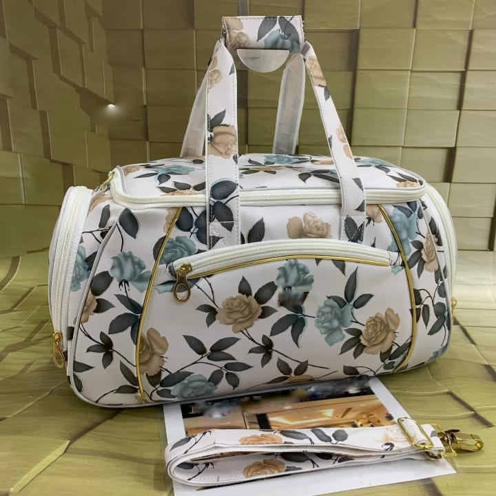  Flower print Duffle bag uploaded by Zaigam bag on 9/23/2022