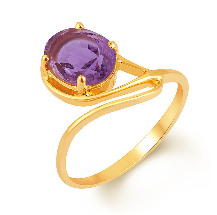 Amethyst Gemstone Ring (Jamunia) uploaded by Kundali Gems  on 12/25/2020