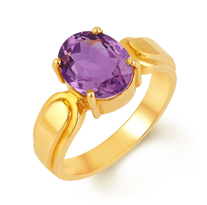 Amethyst Gemstone Ring (Jamunia) uploaded by Kundali Gems  on 12/25/2020