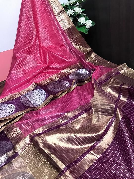 Post image Kora muslin jacquard design sarees.
I'm manufacture of Linen and silk sarees.
Contact us 7903892324