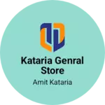 Business logo of Kataria genral store