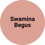 Business logo of Swamina begus