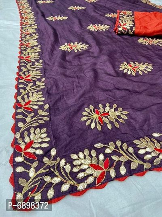 Silk sari uploaded by Rima textile on 9/23/2022