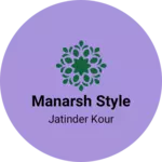 Business logo of Manarsh style