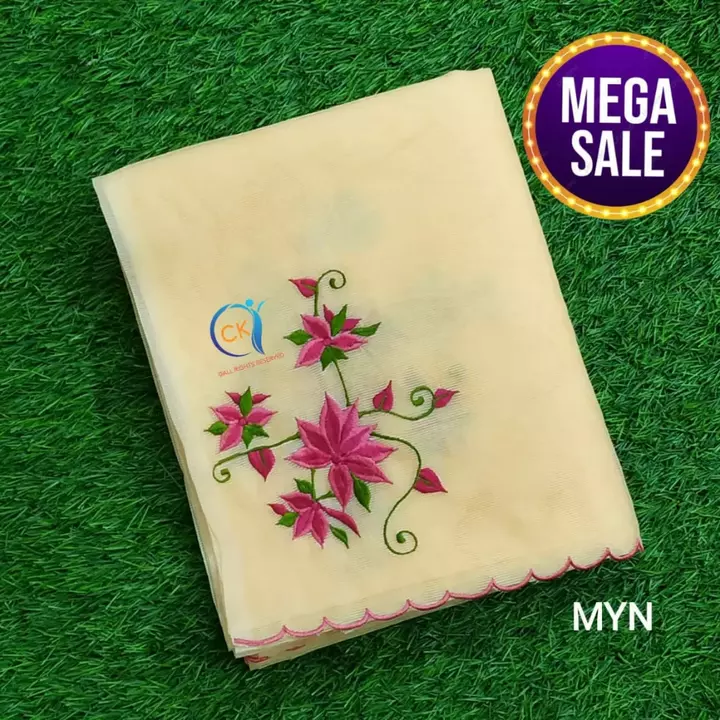 Post image Kotta embroidary saree bulk and single piece available