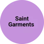 Business logo of Saint garments