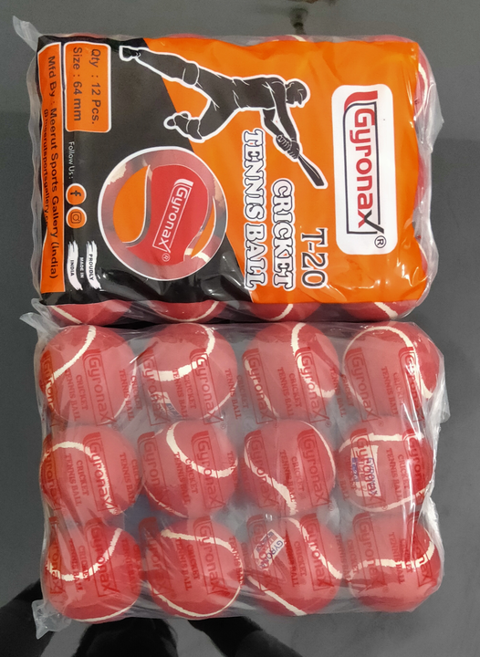 Cotton Tennis Ball Red uploaded by Meerut Sports Gallery on 9/24/2022