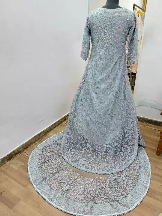 Backtel lengha jacket uploaded by Bridal lengha chunni. Gown .farsi.suit garara.etc on 9/24/2022