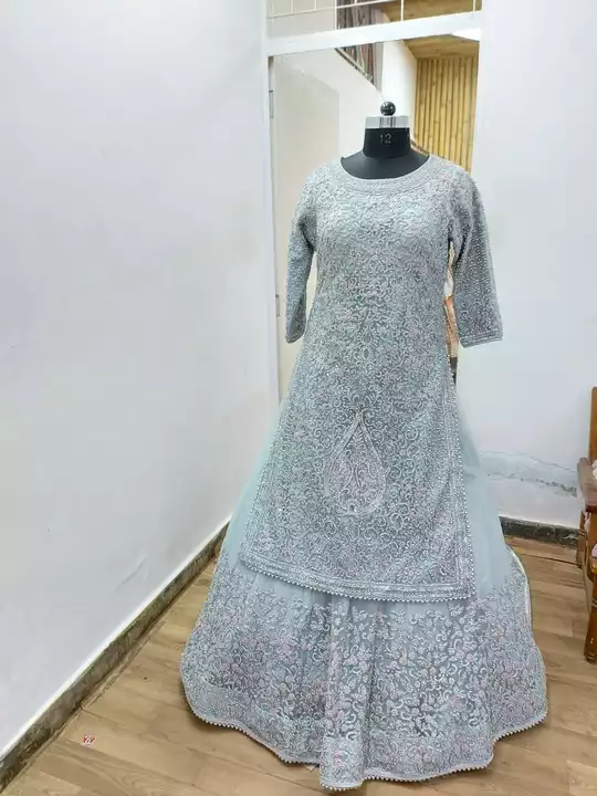 Product uploaded by Bridal lengha chunni. Gown .farsi.suit garara.etc on 9/24/2022