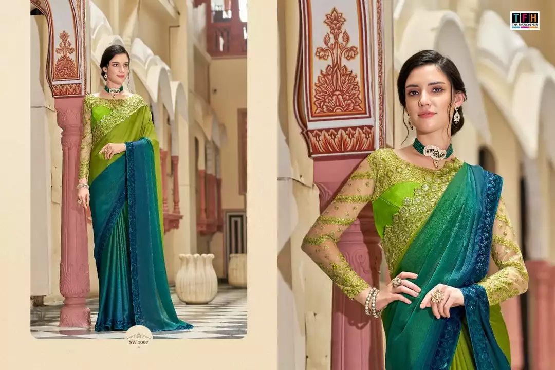 Beautiful silk pattern sarees uploaded by Shree Fashion Hub on 9/24/2022