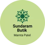 Business logo of Sundaram butik