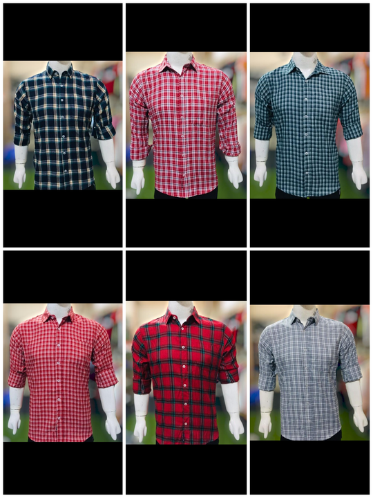 Product image with price: Rs. 230, ID: twill-cotton-check-shirts-03de4135