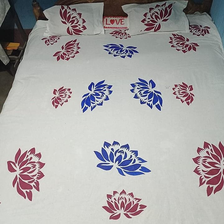Hand painted bedsheets  uploaded by business on 12/26/2020
