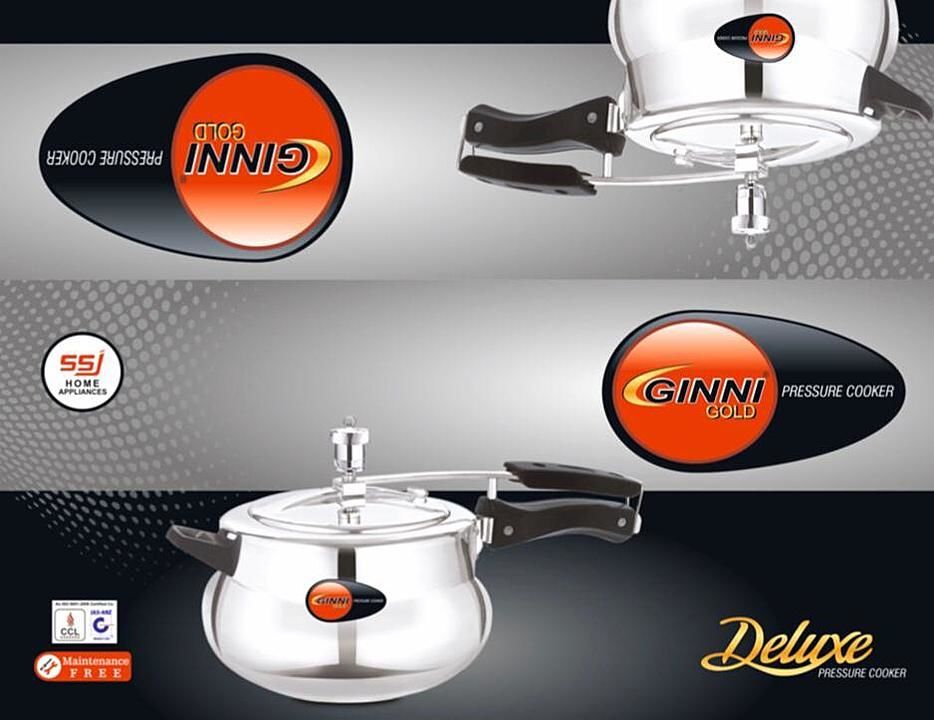 Ginni Gold 5L Pressure Cooker Handy SSJ004 uploaded by business on 12/26/2020