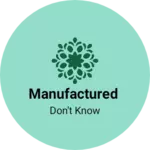 Business logo of Manufactured