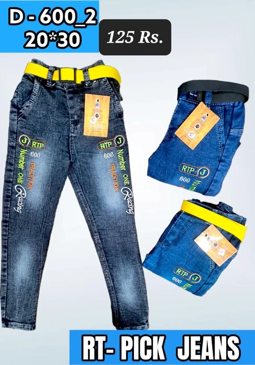 Kids jeans uploaded by RISHABH TRADERS on 9/24/2022