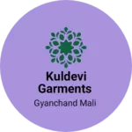 Business logo of Kuldevi garments
