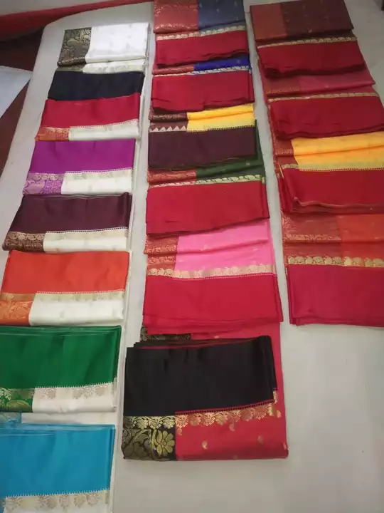 Post image Silk saree soft zari weaving