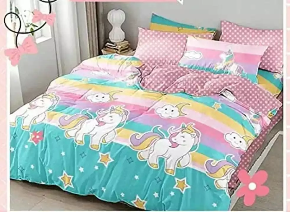 Double bedsheets with 2 pillow cover  uploaded by Nisha Tex prints on 9/25/2022