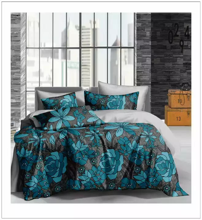 Double bedsheets with 2 pillow cover  uploaded by Nisha Tex prints on 9/25/2022