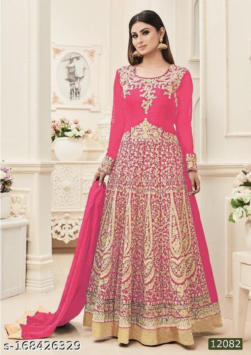 Women's Georgette Semi-Stitched Embroidered anarkali Salwar Suit
Name: Women's Georgette Semi-Stitch uploaded by business on 9/25/2022