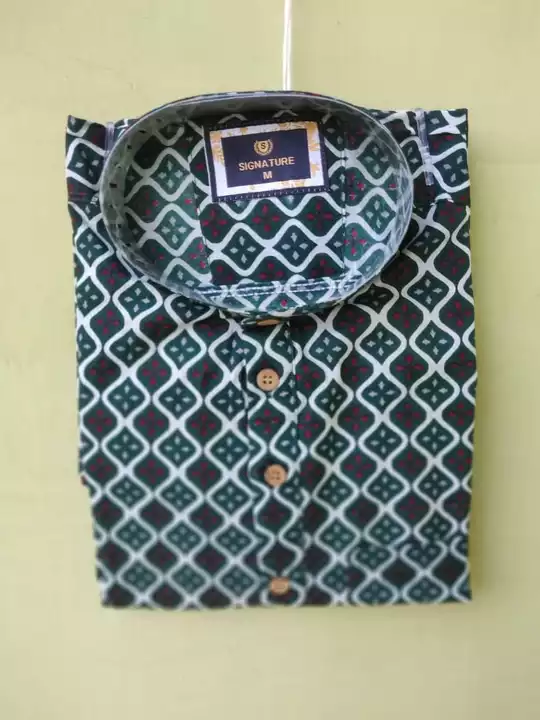 Post image Cottan sanganeri printed shirt full sleeve m/L/XL/XXL best quality product
