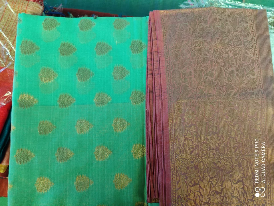 Masrice cotton silk saree uploaded by business on 9/25/2022