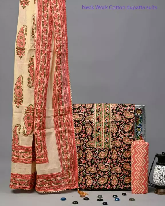 Rahul Online Deal gotta Patti cotton dupatta suits  uploaded by Rahul Online Deal on 9/25/2022