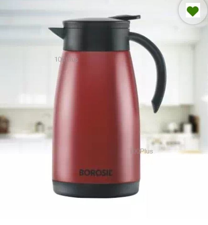 Borosil Vaccum Insulated Matte Red Tea Pot, 750 ml   uploaded by business on 12/27/2020