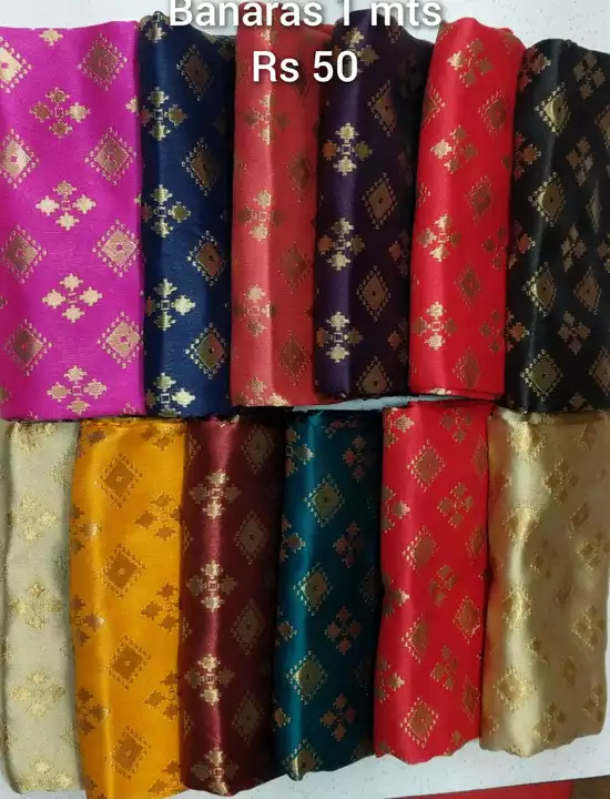 Banaras blouse piece  1 meter  uploaded by Sri Mahalakshmi textiles on 9/25/2022