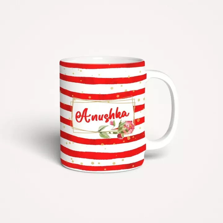 Anushka Name Mug  uploaded by Shopalcon on 9/25/2022